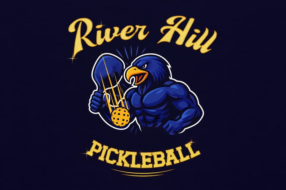 River Hill Pickleball Eagle Mascot